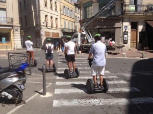 gyropodes en action