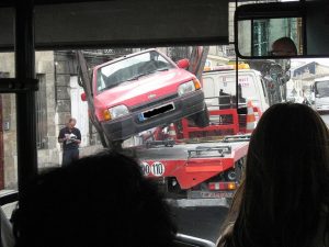 véhicule embarqué à la fourrière