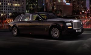 Une rolls, voiture de luxe par excellence